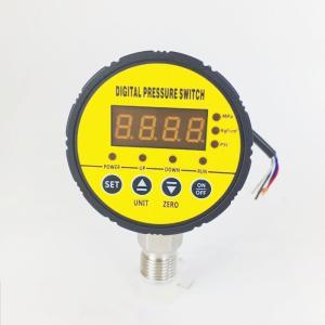 China 80mm Diameter Digital Pressure Switches Alarm Pump Control Switch on sale