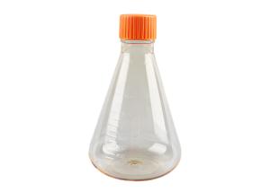 China Sterile 1000ml Plastic Erlenmeyer Flask Polycarbonate on sale