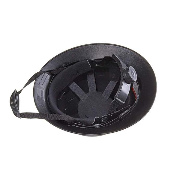 T152 ANSI V Round Large Head Protection Safety Helmet 6 Points Webbing Suspension White