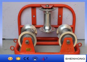 China Solid Corner Ground Cable Laying Roller Strong Bearing Aluminum Housing wholesale