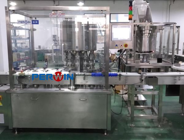 Quality Vial Bottle Liquid Filling Plugging Capping Machine for sale