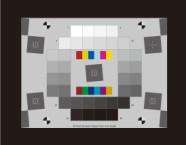 China Low Noise 36 Patch Sineimage Resolution Test Chart wholesale