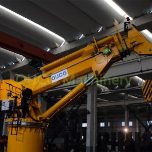 China CCS Roof 8T Telescopic Boom 15M Marine Deck Crane wholesale
