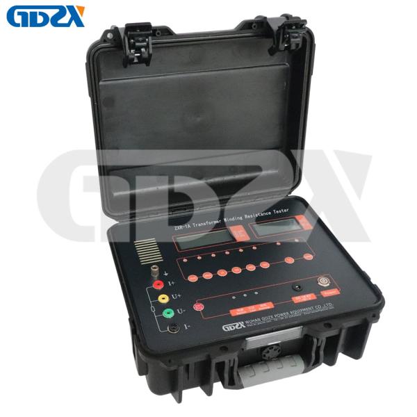 Quality ZXR-1A Transformer Winding Resistance Meter DC Tester High Precision for sale