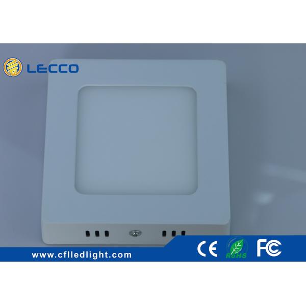 SMD Square Led Panel Light 6W , Led Ceiling Light Panel 120 X 33mm 80 LM / W