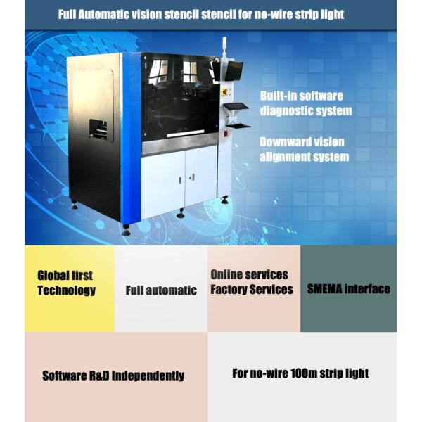 Smt FPCB Automatic Stencil Printer With Automatic Cleaning Solder Paste Printer