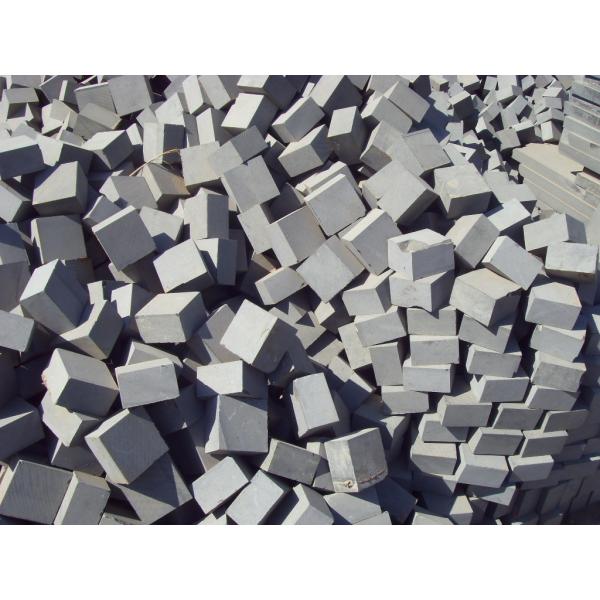 Mongolia Black Granite Tile Granite Paving Slabs , Driveway Paving Slabs Split / Natural
