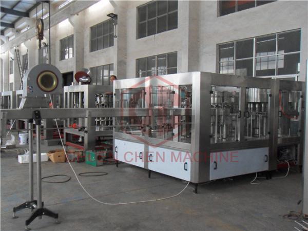 Quality Counter Pressure CSD Carbonated Drink Filling Machine / Soft Drink Bottling Equipment for sale