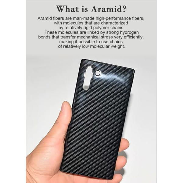 Non Conductive Aramid Fiber Samsung Note 10 Protective Case