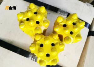 China Industrial Ballistic Button Drill Bit For Rock Drilling / Underground Mining Tunneling wholesale