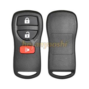 China Nissan 3 Buttons Smart Key Shell with Emergency Key Insert wholesale