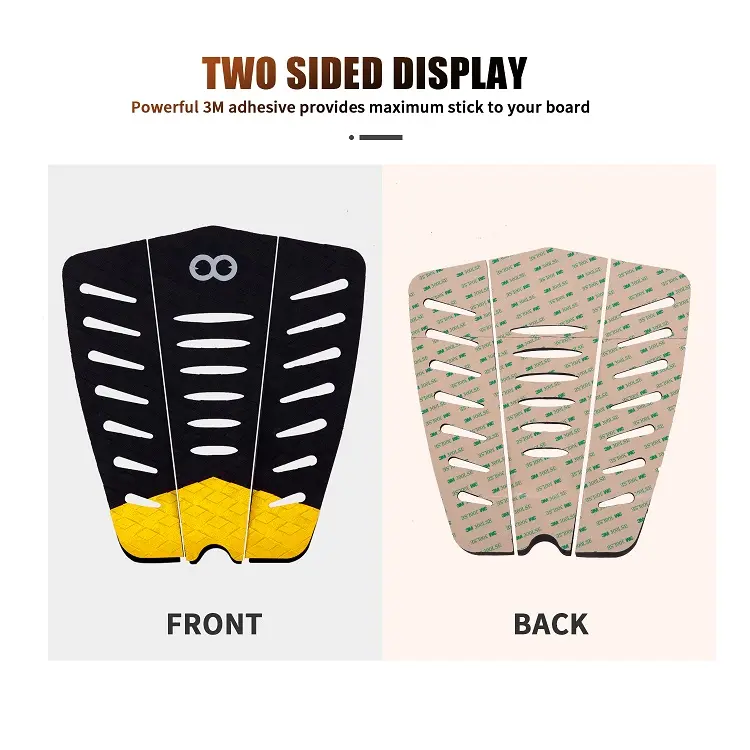 Custom Design Non Slip Sup Deck Traction Pad for Lakes Rivers Multiple Color Options