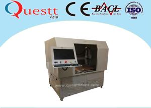 China Deep 50W CNC Auto 3 Axis Laser Marking Engraving Machine With Big Table Customized Jig wholesale