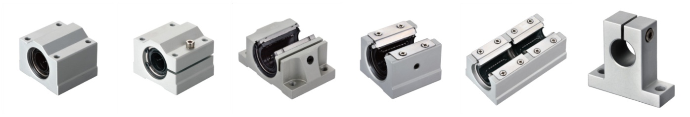 Plastic Roller Linear Guide Bearing SCS SC10UU with Low Noise and P6 Precision Rating