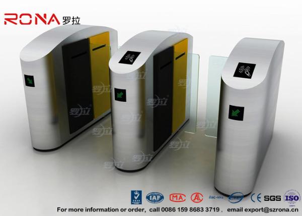 Quality Turnstile Barrier Gate Stainless Steel Security Swing Gate DC Brush Motor 1500mm Sliding Gate Height for sale