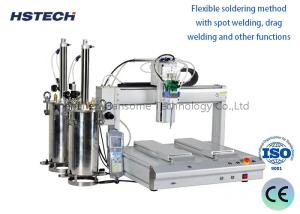China Automatic LED Bulb Glue Dispenser with 4 Rotary Working Stations &amp; Text Screen wholesale