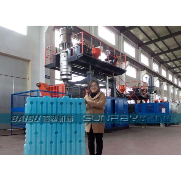 Heavy Duty Plastic Pallet Making Machine , Extruder Blowing Machine Accumulating Head RB120ZP