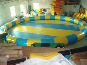 China Inflatable Circular Swimming Pool / Inflatable Swimming Pools for Amusement Water Park on sale