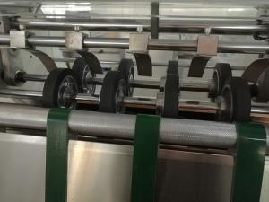 China Brochure Folding Stitching Machine Saddle Stitch Binding Machine Up To 4 Heads wholesale