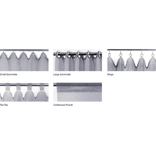 Custom Chain Mail Ring Metal Mesh Drapery For Shopping Mall Hotel Decoration