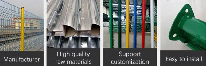 Iron Wire Fence V Mesh Triangle Bending Fence For Highway / Yard 1.8*2.4m