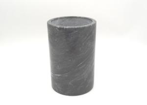 Natural Marble Wine Chiller Containers Black Marble Ice Storage Bucket  7