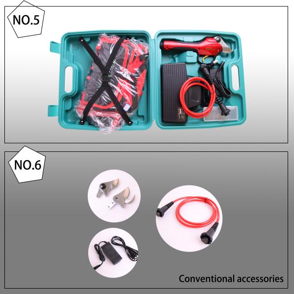 Scissors Shear Branches-Cutter Pruning Garden Cordless Shears Rechargeable Power-Tools Secateur With 30mm Trim Diameter