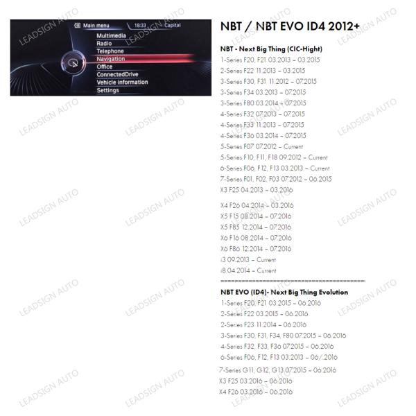 5.8G Antenna F13 Android Auto Interface BMW Compatible Camera With Spotify