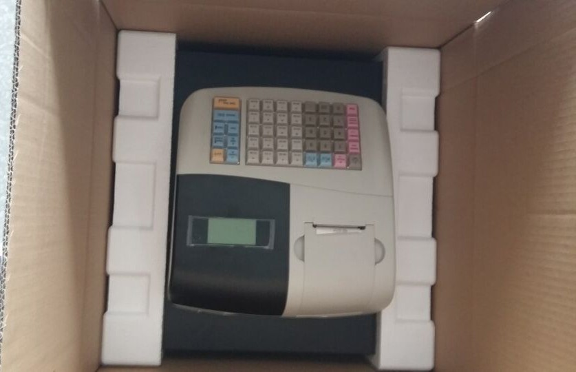 USB Interface All-in-One POS with 8 Digits LED Electronic Cash Register and Cash Drawer