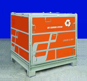 China Recyclable Collapsible IBC Container Fluid And Bulk Materials Transporting wholesale