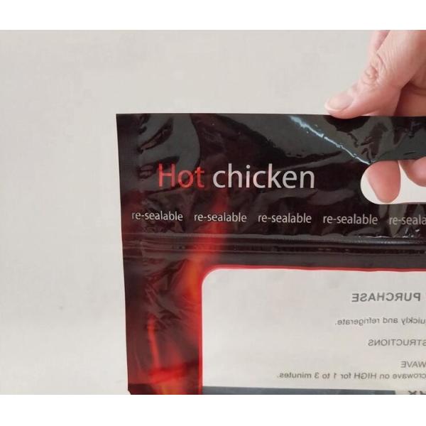 Rotisserie Chicken Pouches, Polypropylene Pouches, Aluminum Foil Bags, Stand Up Pouches Stand Up Zipper Bag with Portabl