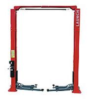 3500KG Auto Workshop Equipment , Manual Clear Floor Two Post Dual Hydraulic Car Lift TLT235SC