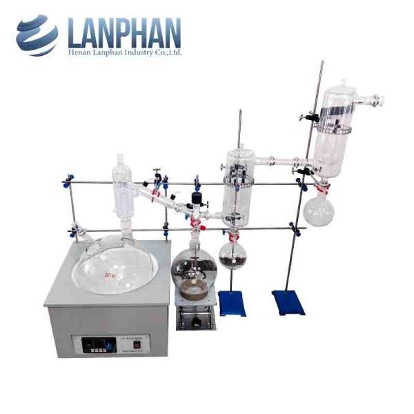 Quality Short Path Distillation Equipment Molecular essential oil extraction Distiller 20L Lab for sale