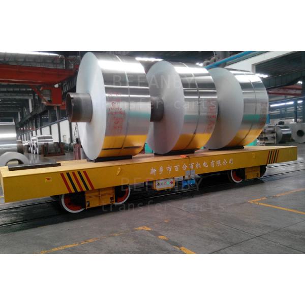 50t large capacity rail transfer carriage for assembly line