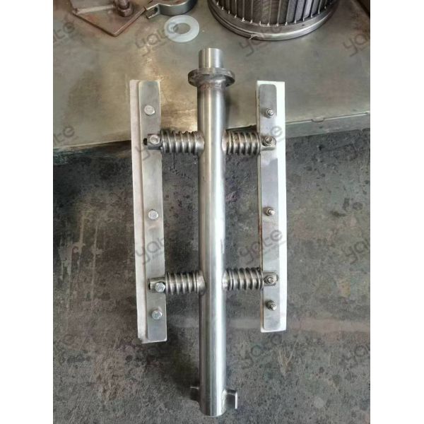 Internal Scraper Self Cleaning Filter for High Viscosity Liquids with Precision Filtration 20-1000 um in Stainless Steel 304/316