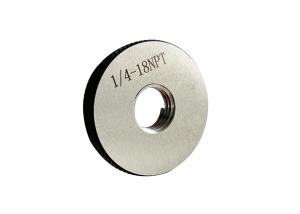 China 1/4-18 NPT Taper Pipe Thread Ring Gauge for NPT and NPTF Threads Inspection wholesale