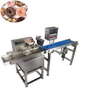 China Automatic Chocolate Coating Machine For Dates / Wafer on sale
