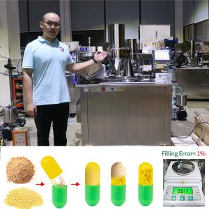 Capsule Making Filling Machine Semi Automatic For Hard Shell Capsule