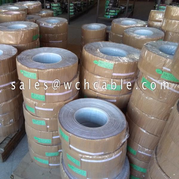 UL4411 XLPE Flat Ribbon Cable Tinned Stranded Copper Conductors 125C 300V