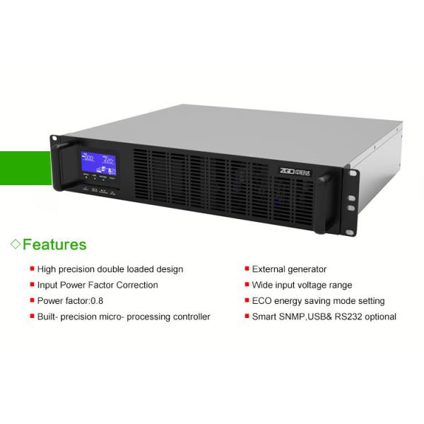 100-240VAC 1000va Ups Rack Mounted Ups Battery Backup Single Phase