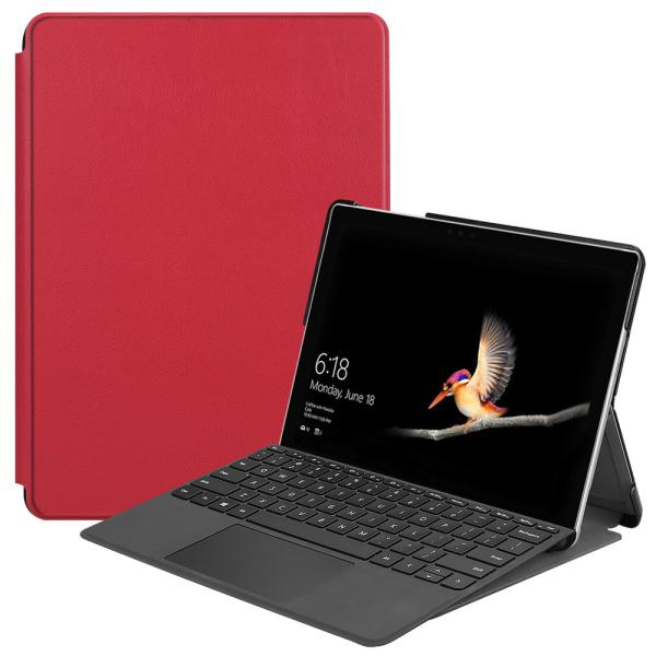 Surface Go Case, Slim Light Smart Cover Stand Hard Shell for Microsoft Surface Go 2018 with Surface Pen Holder