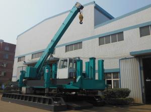 China Precast Concrete Pile Driver Machine 12T Lifting Crane No Air Pollution wholesale