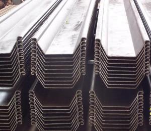 Type 2 Type 3 Steel Pile High-Strength U-Shape For Structural Roofing & Platform