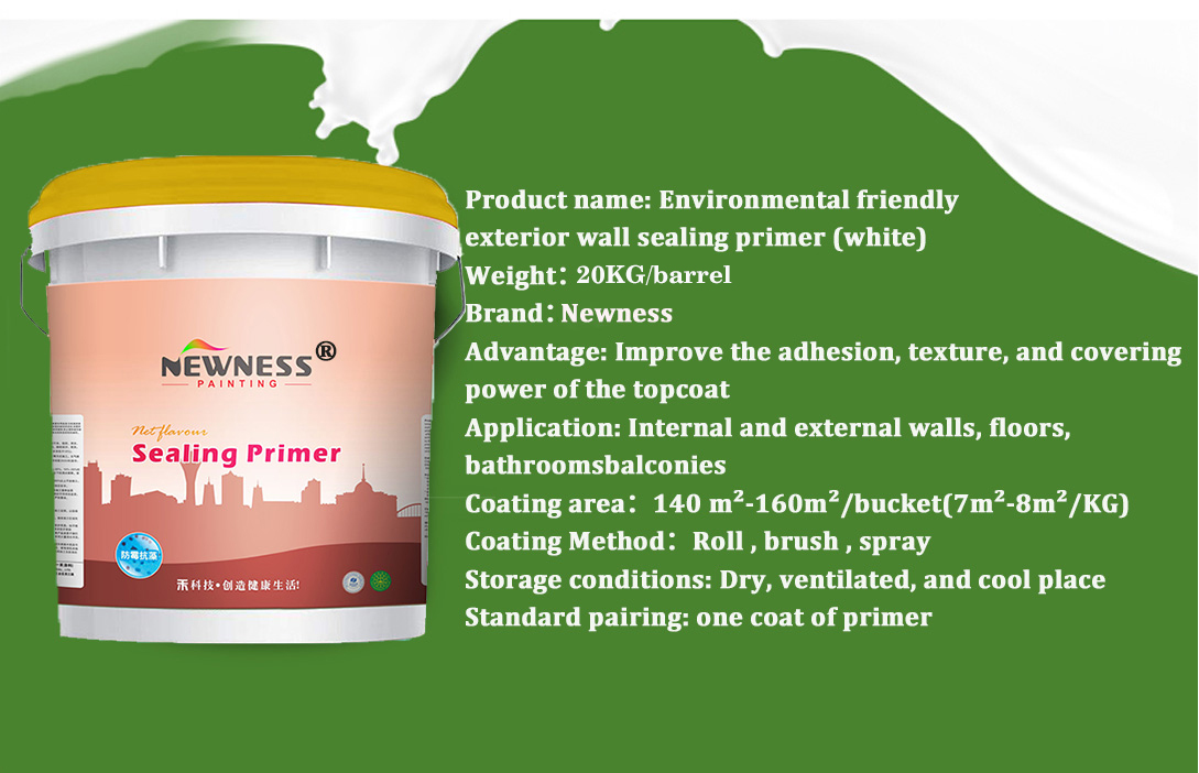 Roll Application Glossy Finish of Environmentally Friendly Products 5-6m2/SET Twice