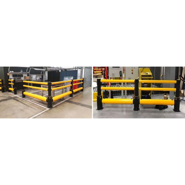 Combined Type Flexible Pedestrian Barrier Anti-Collision Guardrails Warehouse Safety Barrier Traffic