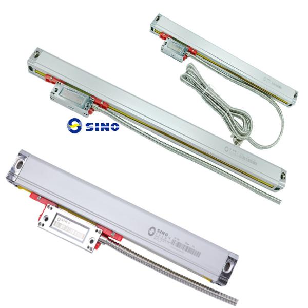 Quality SINO 5μm Glass Single Axis Digital Readout Scale Ruler Multipurpose for sale