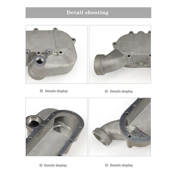 High Quality PD6 Oil Cooler Cover Core Assy 21302-96000 Oil Cooler Cover For Nissan PD6