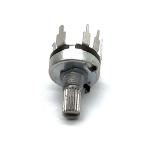 100V AC Rotary Switch Potentiometer With On Off Switch 50ohm For Audio Amplifier