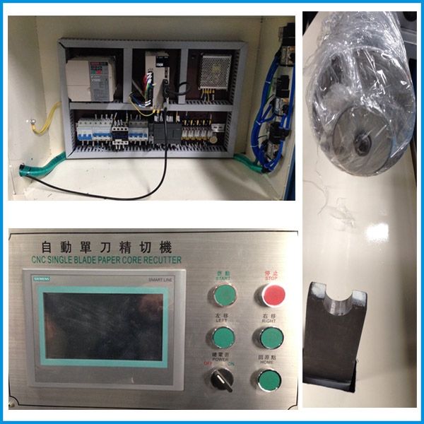 Servo Motor Paper Pipe/Tube/Core Cutting/Slitting Machine