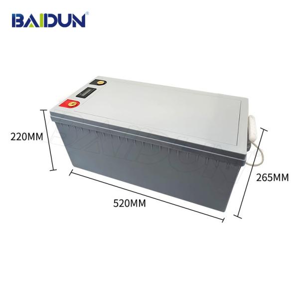 Uninterruptible Lifepo4 Lithium Ion Phosphate Battery Pack 12.8V 400Ah